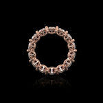 4mm Infinite II Ring in 18K rose gold, view 3