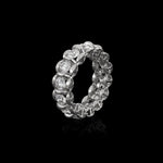 4mm Infinite II Ring in 18K white gold, view 2