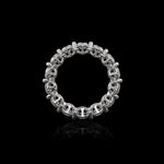 4mm Infinite II Ring in 18K white gold, view 3