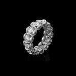 4.5mm Infinite II Ring in 18K white gold, view 2