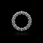 4.5mm Infinite II Ring in 18K white gold, view 3