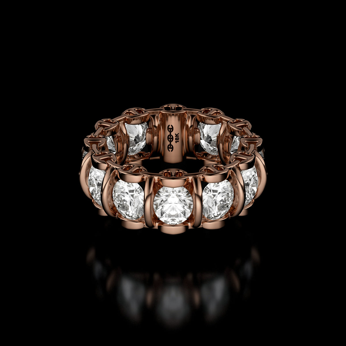5mm Infinite II Ring in 18K rose gold