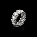 5mm Infinite II Ring in 18K white gold, view 2