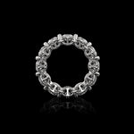 5mm Infinite II Ring in 18K white gold, view 3