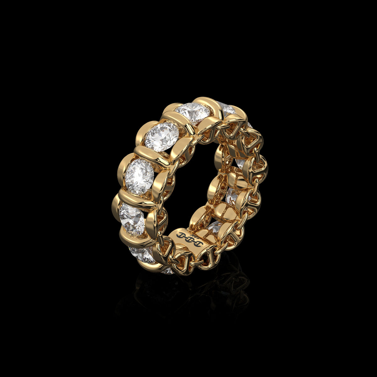 5mm Infinite II Ring in 18K yellow gold