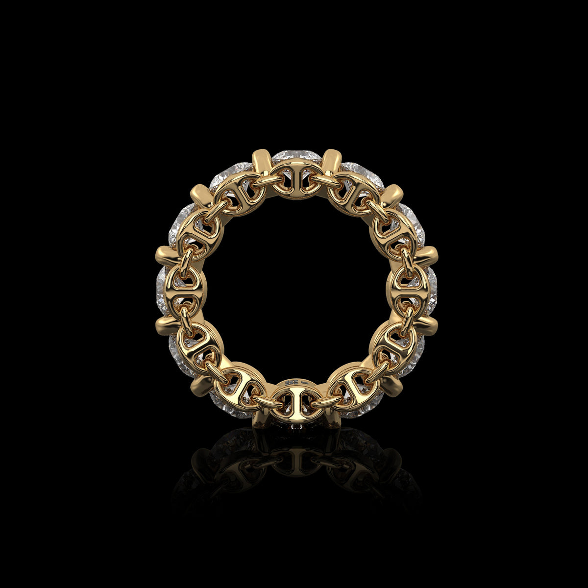 5mm Infinite II Ring in 18K yellow gold, view 2