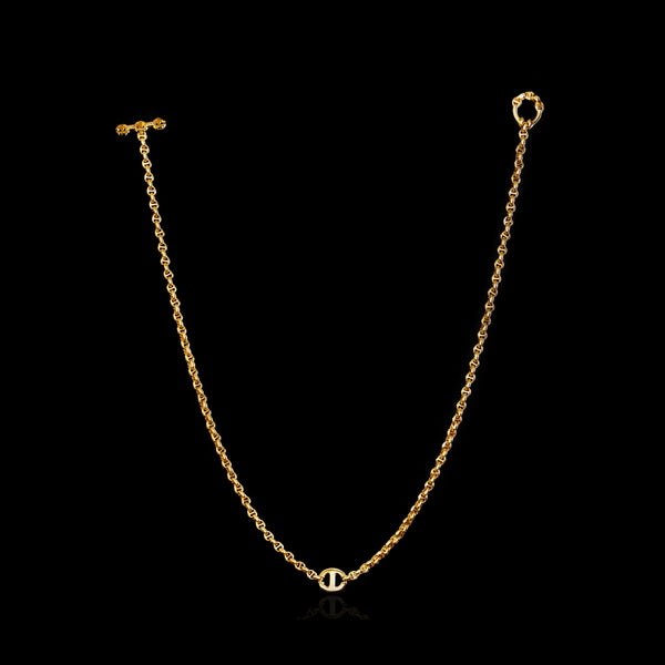 10mm Single Station Necklace - 16"
