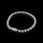 3.5mm Diamond Infinite Bracelet in 18K white gold