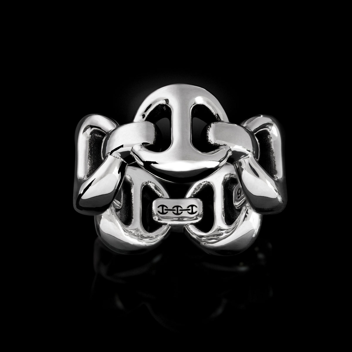 Mega Classic ring in sterling silver