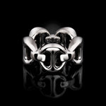 Mega Classic ring in sterling silver by HOORSENBUHS®