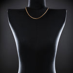Micro Open-Link™ Necklace - 18" in 18K rose gold