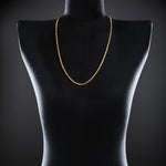 Micro Open-Link™ Necklace - 30" in 18K rose gold
