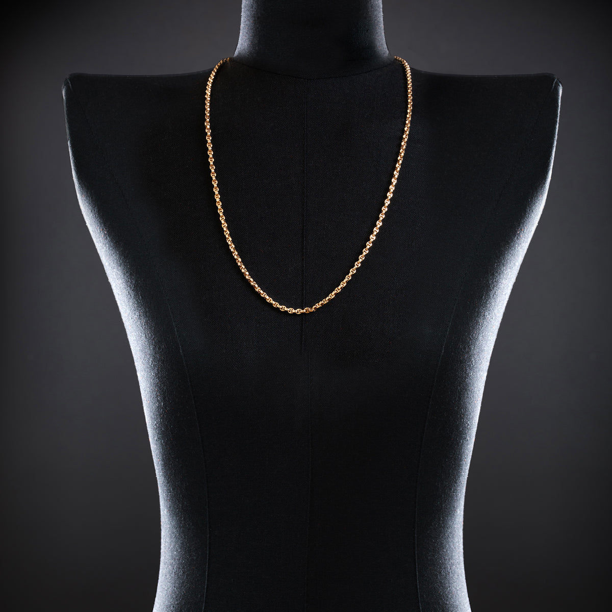 Micro Open-Link™ Necklace - 30" in 18K rose gold