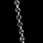 Micro Open-Link™ Necklace in sterling silver, view 2