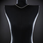 Micro Open-Link™ Necklace - 16" in sterling silver