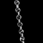 Micro Open-Link™ Necklace in 18K white gold, view 2