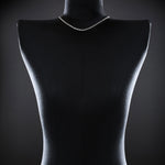 Micro Open-Link™ Necklace - 16" in 18K white gold