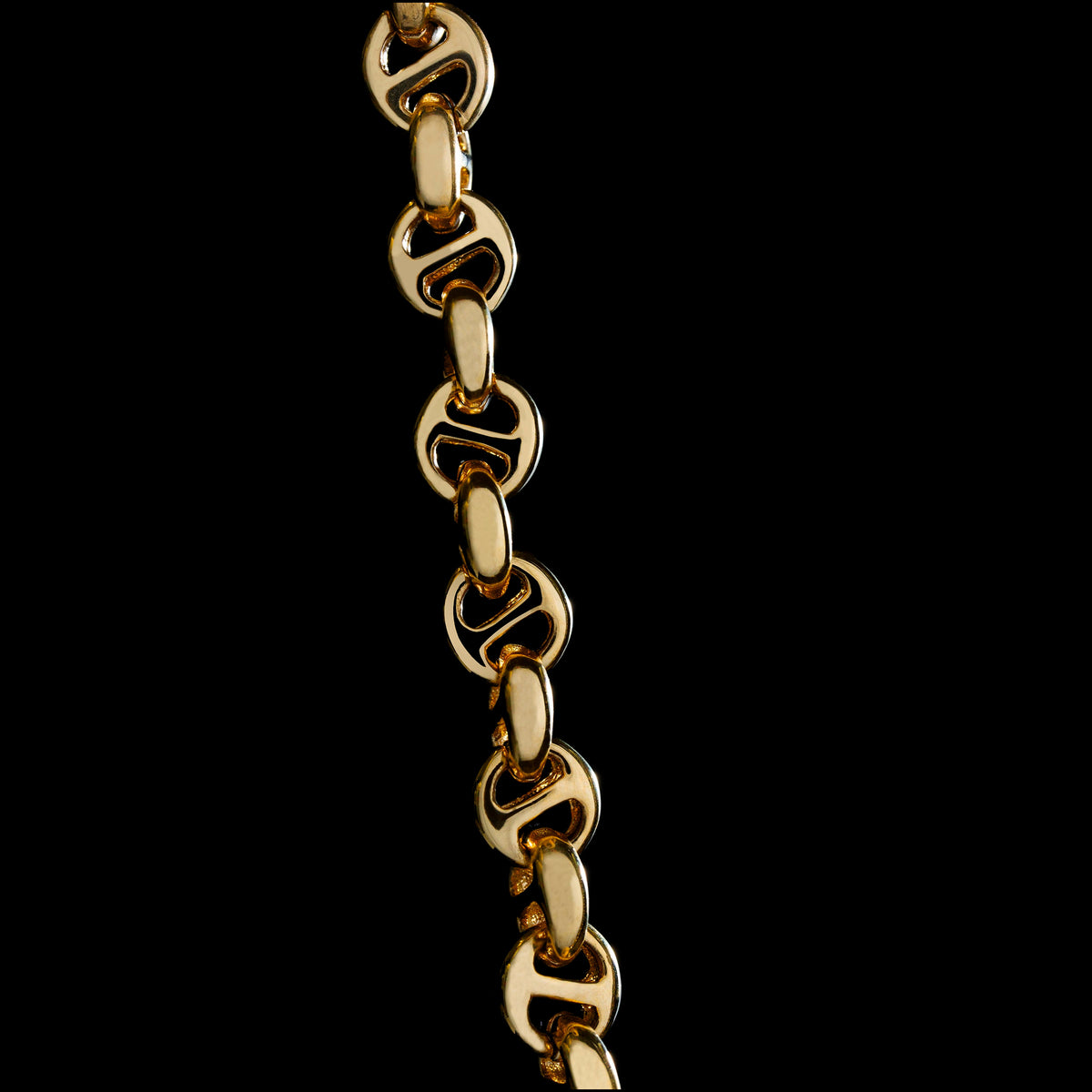 Micro Open-Link™ Necklace - 16" in 18K yellow gold, view 2