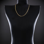 Micro Open-Link™ Necklace - 20" in 18K yellow gold