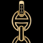 MMV Medium Link Bracelet in 18K gold, view 2
