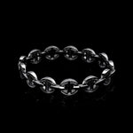 MMV Small Link Bracelet in 18K gold, view 6