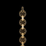 MMV Small Link Bracelet in 18K gold