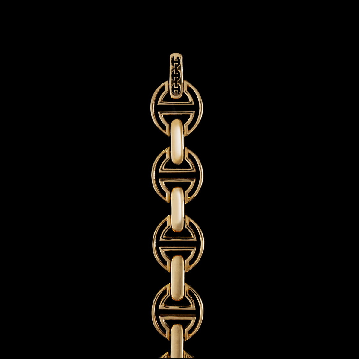 MMV Small Link Bracelet in 18K gold