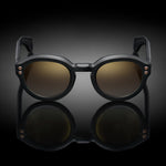 Model III eyewear in Matte Black, front view