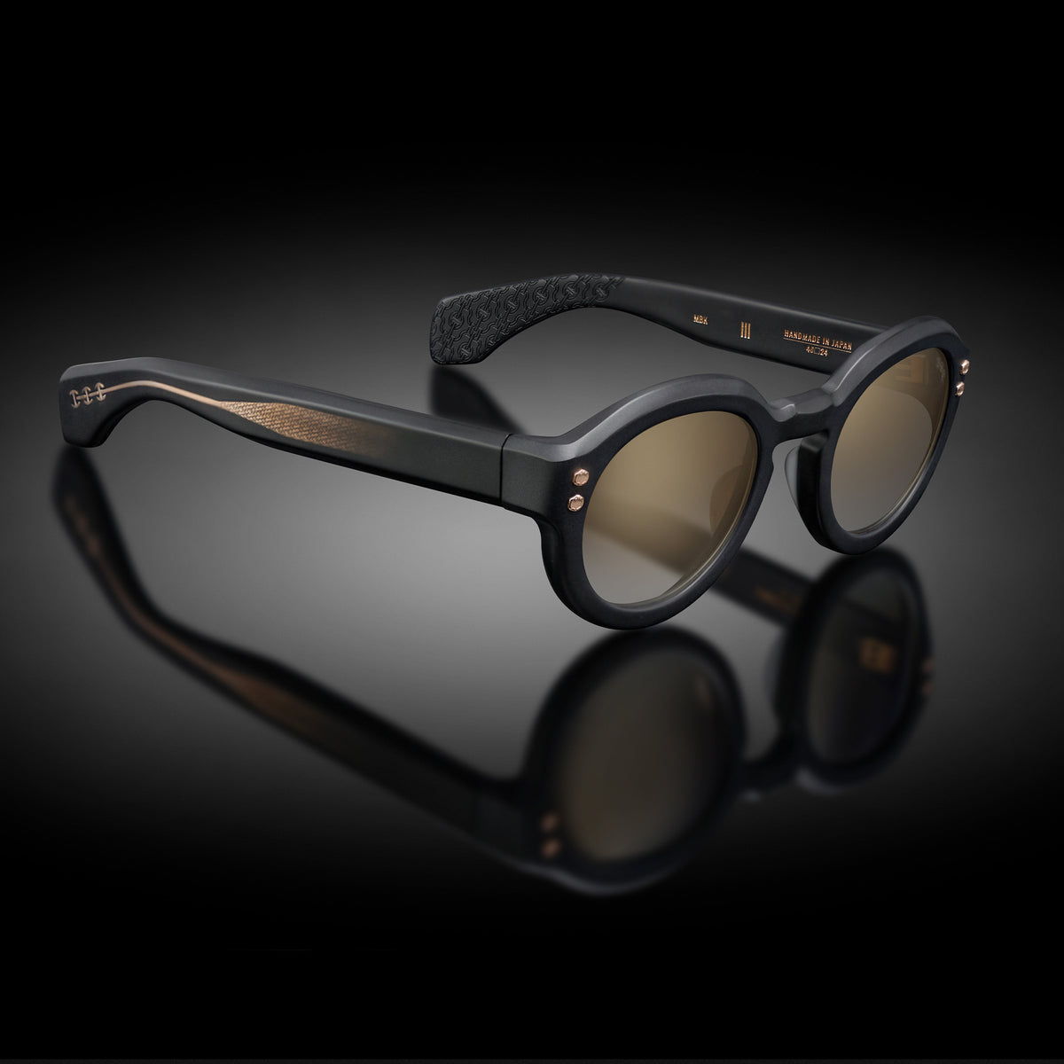 Model III eyewear in Matte Black by HOORSENBUHS®
