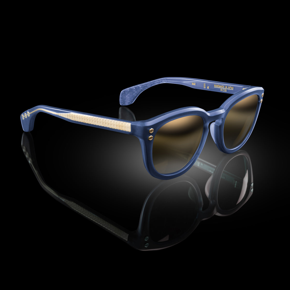 Model II eyewear in Midnight Navy Blue by HOORSENBUHS®