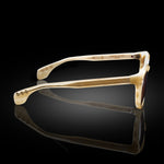 Model II eyewear in Oat, side view