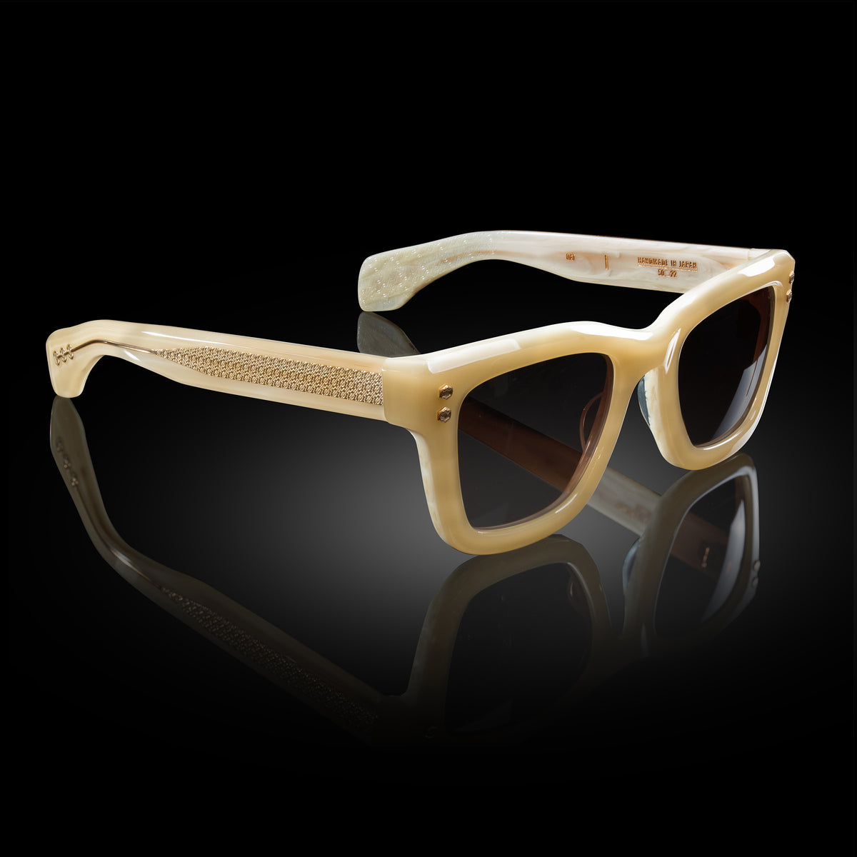 Model I eyewear in Oat by HOORSENBUHS®