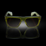 Model VIII eyewear in Matte Army Green, front view