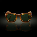 Model I eyewear in Beer Bottle Brown