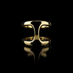 Brute Phantom ring in 18K gold by HOORSENBUHS®