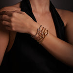 14mm Single-Link Bracelet in 18K gold, view 2