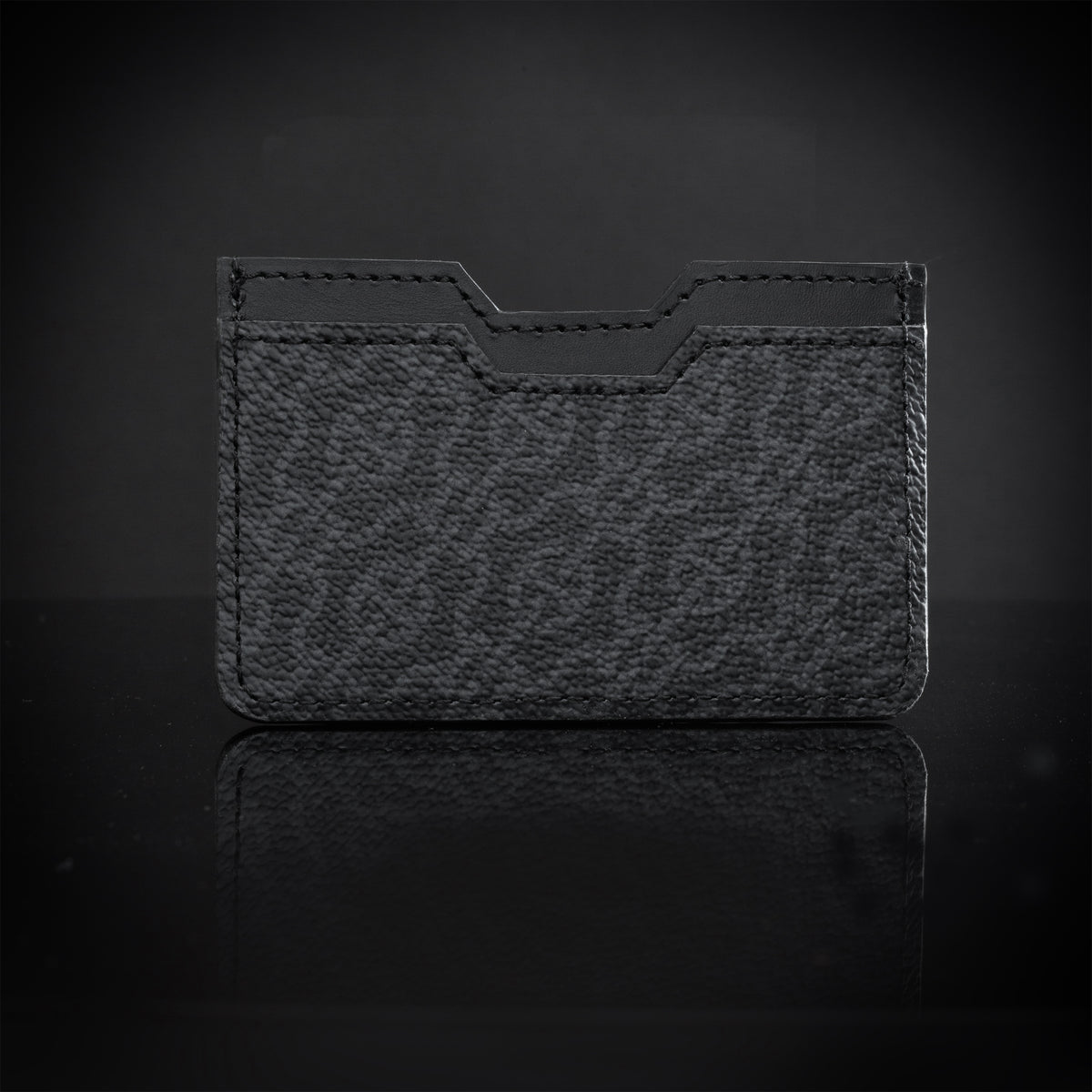 Monogram Card Holder, back view