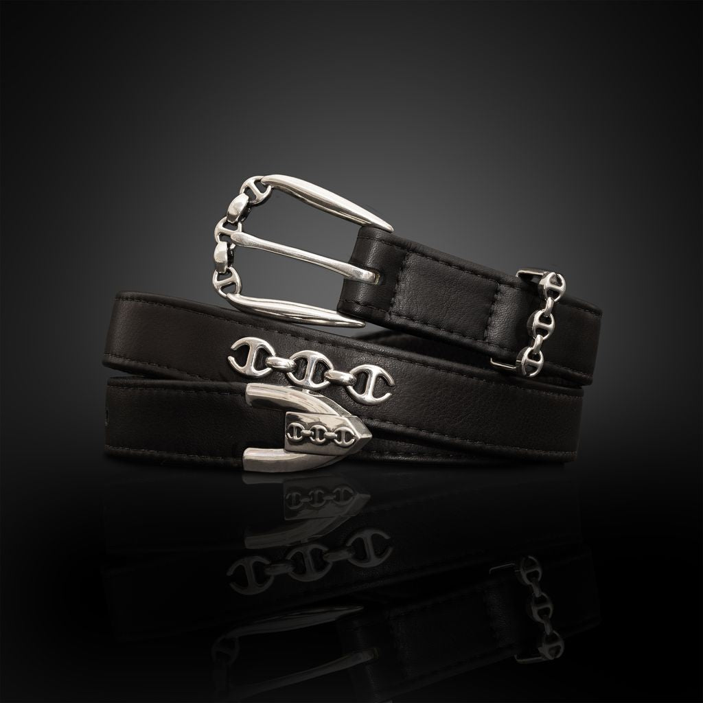 Smooth Leather Western Belt by HOORSENBUHS®