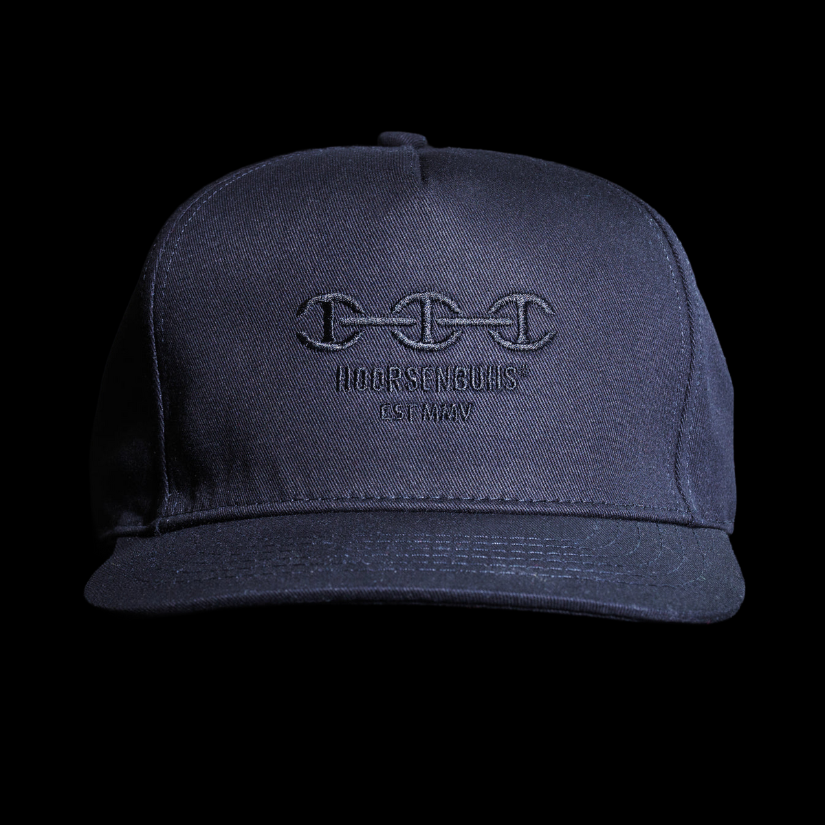 Black on Black Makers Mark Twill Trucker by HOORSENBUHS®