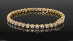 3mm Diamond Infinite Bracelet by HOORSENBUHS®, in motion, view 2