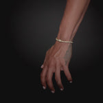 3mm Diamond Infinite Bracelet by HOORSENBUHS®, in motion