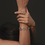 Dame Phantom ring by HOORSENBUHS®, in motion