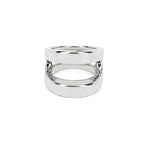 Masque ring in sterling silver by HOORSENBUHS®