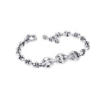 ID Bracelet in 18K white gold, view 2