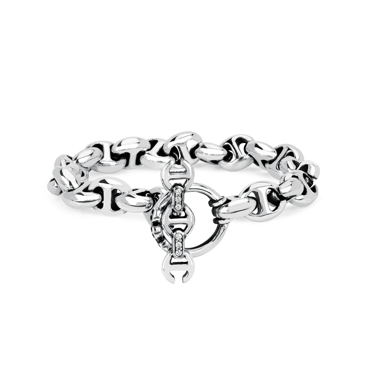 10mm Open-Link™ Bracelet in sterling silver
