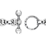 10mm Open-Link™ Bracelet in sterling silver, view 2