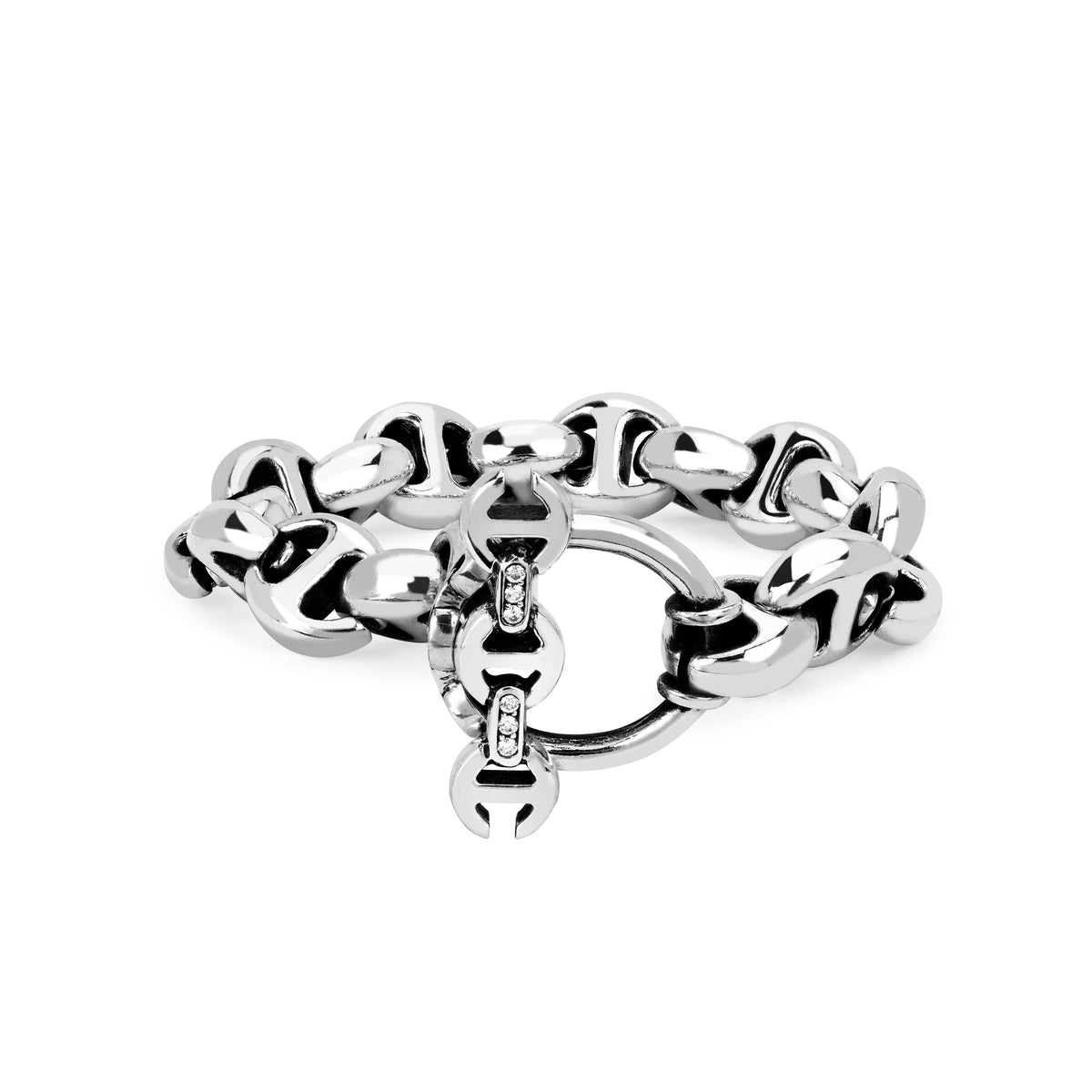 15mm Open-Link™ Bracelet in sterling silver
