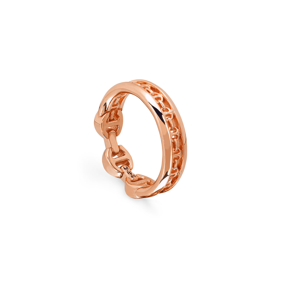 Le Teef Dame ring in 18K rose gold, view 2