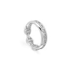 Le Teef Dame ring in sterling silver