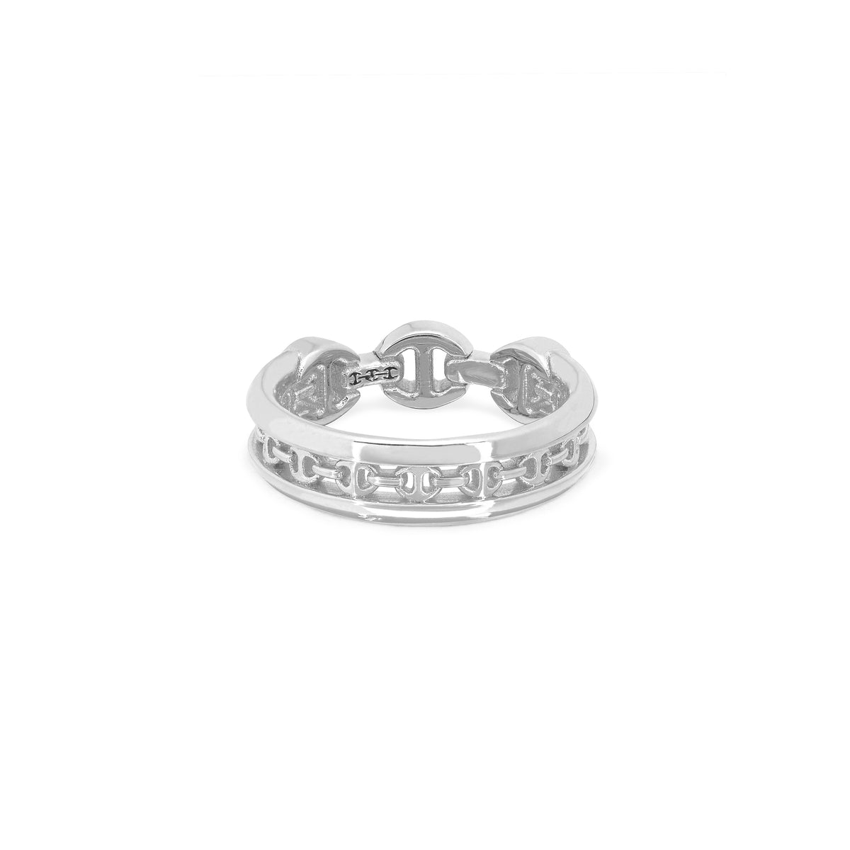 Le Teef Dame ring in sterling silver by HOORSENBUHS®